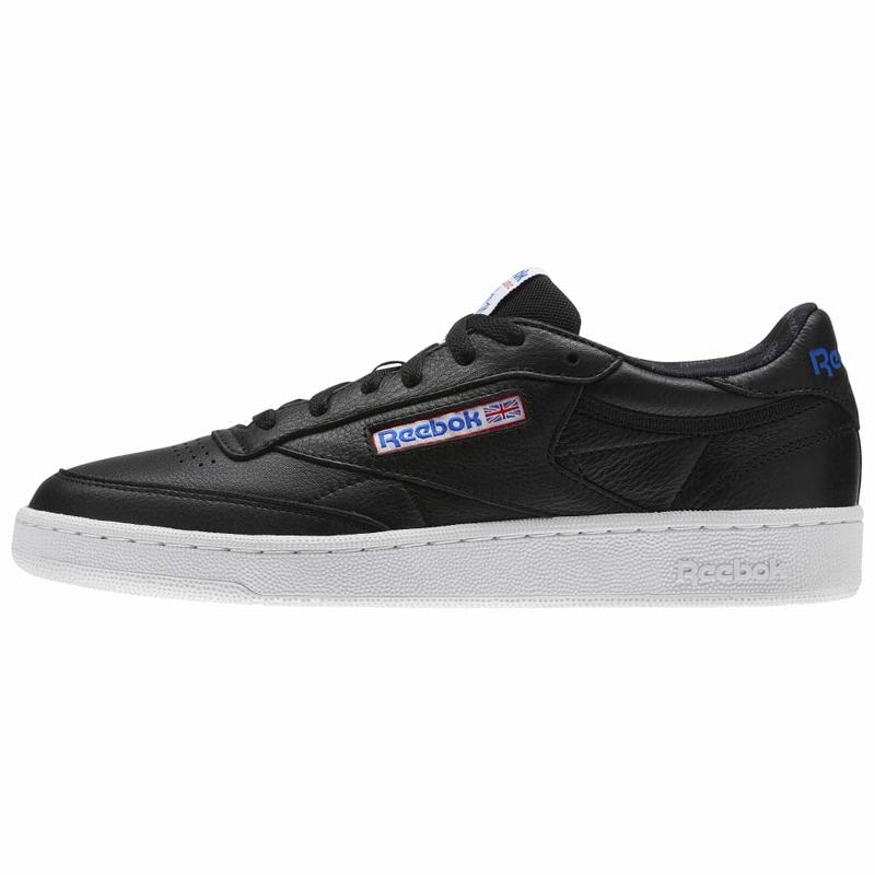 Tenisi Reebok Club C 85 So Barbati Negrii/Albi Romania QS6439LD